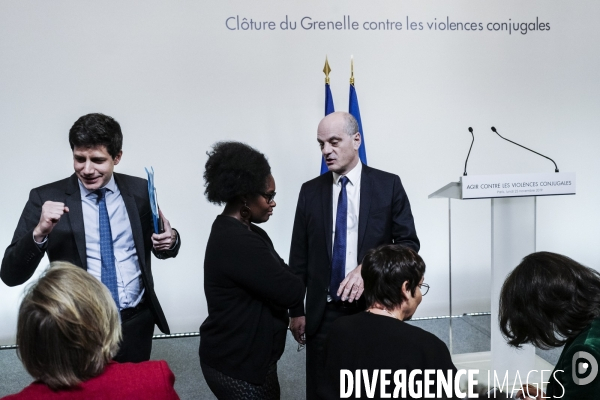 Clôture du Grenelle contre les violences conjugales