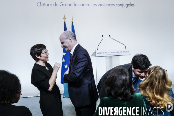 Clôture du Grenelle contre les violences conjugales