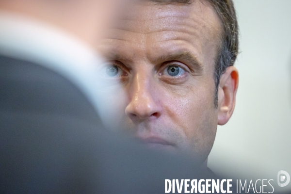Emmanuel Macron à Amiens