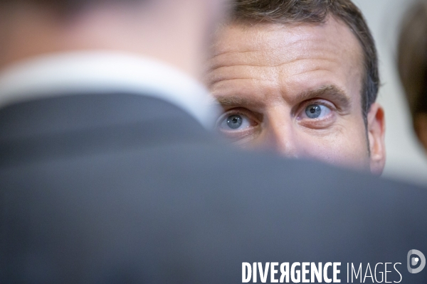 Emmanuel Macron à Amiens