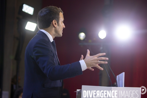 Emmanuel Macron à Amiens