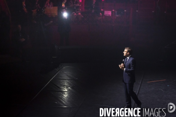 Emmanuel Macron à Amiens