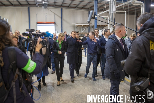 Emmanuel Macron à Amiens