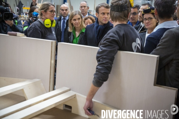 Emmanuel Macron à Amiens