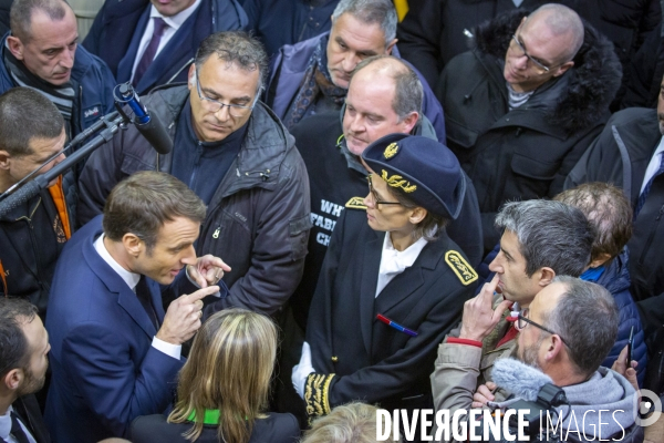 Emmanuel Macron à Amiens