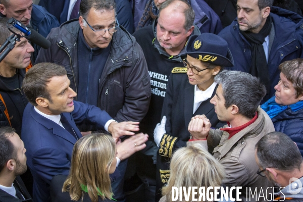 Emmanuel Macron à Amiens