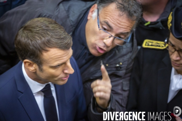 Emmanuel Macron à Amiens