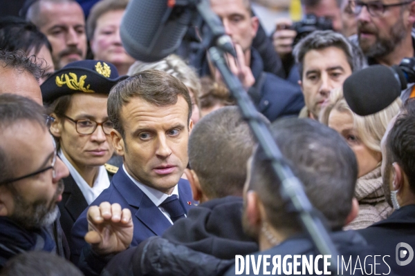 Emmanuel Macron à Amiens