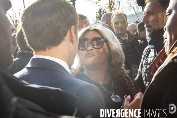 Emmanuel Macron à Amiens