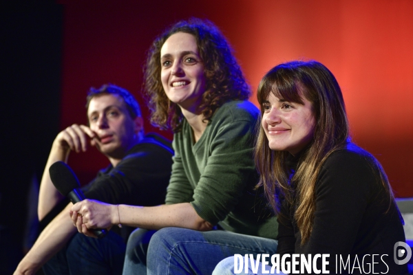 Le film LA DERNIERE VIE DE SIMON présenté par la scénariste Sabrina B KARINE, et les comédiens Camille CLARIS et Martin KARMANN. The film THE LAST LIFE OF SIMON presented by screenwriter Sabrina B KARINE, and actors Camille CLARIS and Martin KARMANN