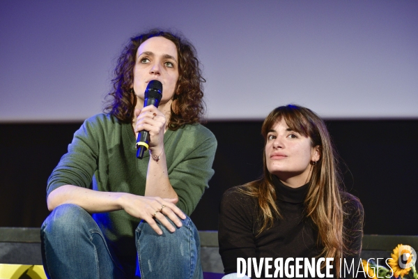 Le film LA DERNIERE VIE DE SIMON présenté par la scénariste Sabrina B KARINE, et les comédiens Camille CLARIS et Martin KARMANN. The film THE LAST LIFE OF SIMON presented by screenwriter Sabrina B KARINE, and actors Camille CLARIS and Martin KARMANN