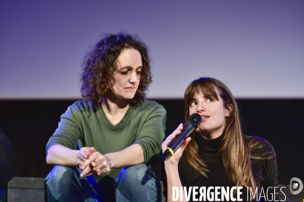 Le film LA DERNIERE VIE DE SIMON présenté par la scénariste Sabrina B KARINE, et les comédiens Camille CLARIS et Martin KARMANN. The film THE LAST LIFE OF SIMON presented by screenwriter Sabrina B KARINE, and actors Camille CLARIS and Martin KARMANN