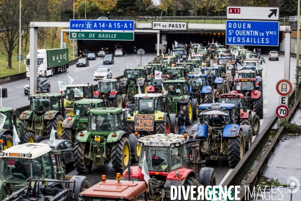 Manifestation des agriculteurs - Paris, 27.11.2019