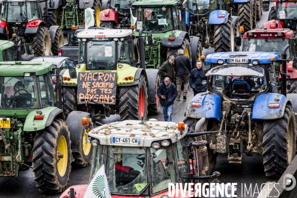 Manifestation des agriculteurs - Paris, 27.11.2019