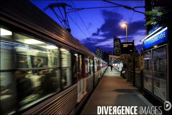 Voyage dans les Tranciliens de la SNCF le long de la ligne L.