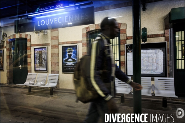 Voyage dans les Tranciliens de la SNCF le long de la ligne L.