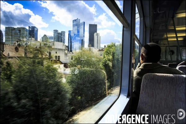 Voyage dans les Tranciliens de la SNCF le long de la ligne L.