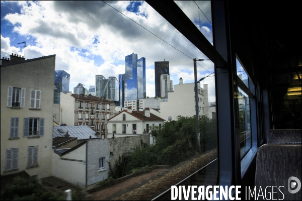 Voyage dans les Tranciliens de la SNCF le long de la ligne L.