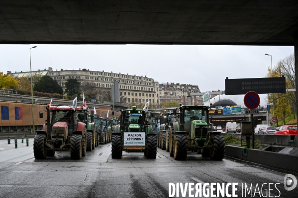 Manifestation des agriculteurs