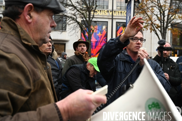 Manifestation des agriculteurs