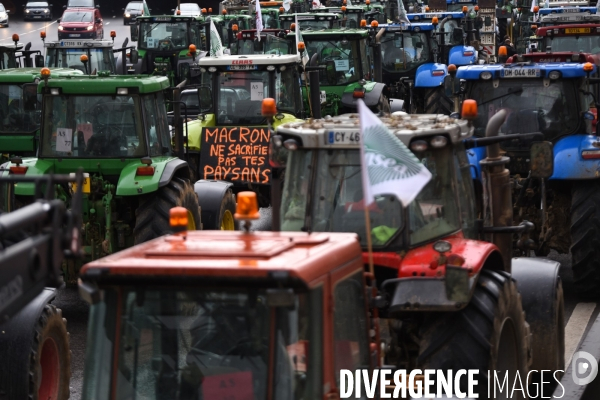 Manifestation des agriculteurs