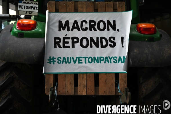 Manifestation des agriculteurs