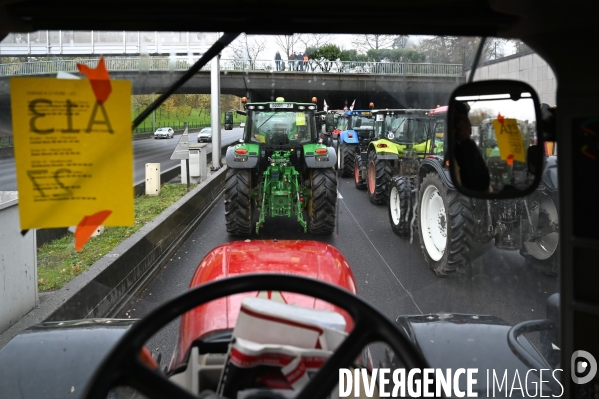 Manifestation des agriculteurs