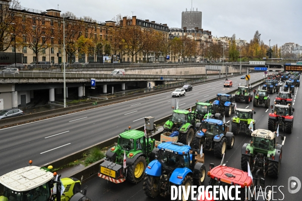 Manifestation des agriculteurs