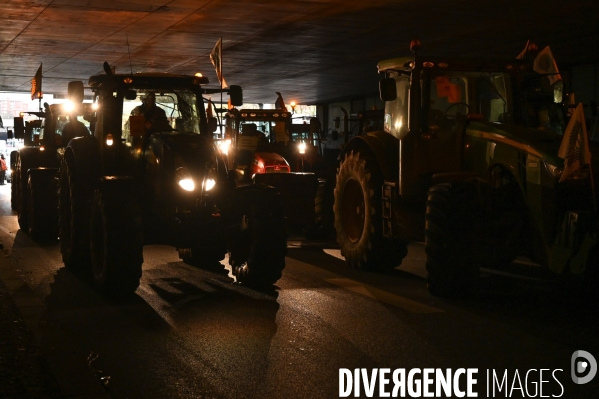 Manifestation des agriculteurs