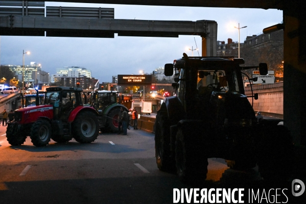 Manifestation des agriculteurs