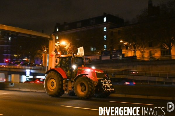 Manifestation des agriculteurs