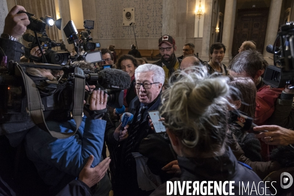 Procès du Cardinal Philippe Barbarin à la cour d appel de Lyon.