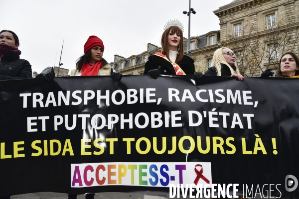 Journée mondiale de lutte contre le SIDA, Paris