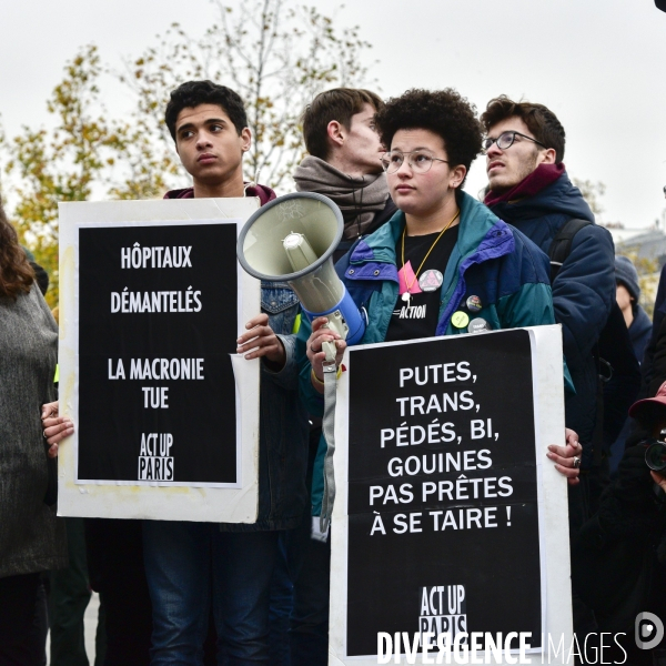 Journée mondiale de lutte contre le SIDA, Paris