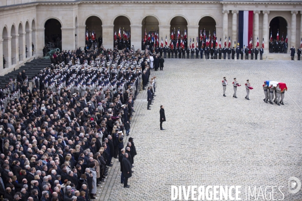 L Hommage national aux treize militaires morts pour la France en opération au Mali