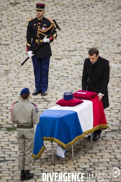 L Hommage national aux treize militaires morts pour la France en opération au Mali