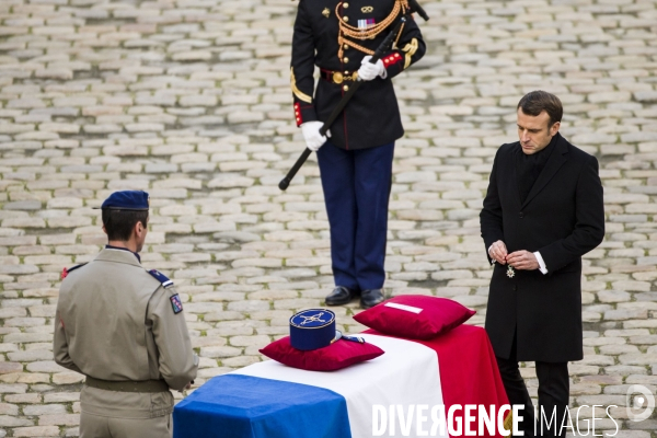 L Hommage national aux treize militaires morts pour la France en opération au Mali