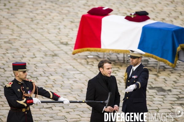 L Hommage national aux treize militaires morts pour la France en opération au Mali