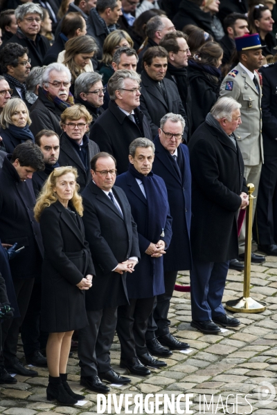 L Hommage national aux treize militaires morts pour la France en opération au Mali