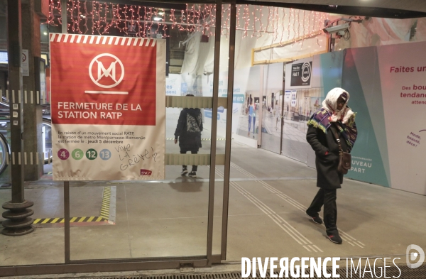 Gare montparnasse pas de trains ni metros