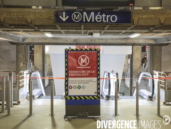 Gare montparnasse pas de trains ni metros