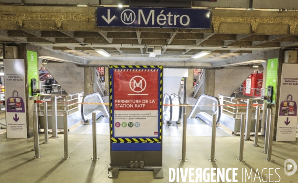 Gare montparnasse pas de trains ni metros