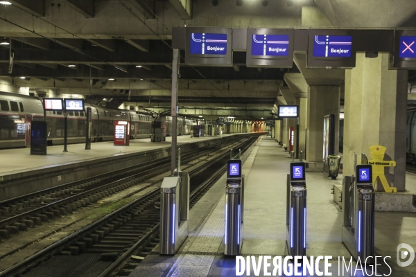 Gare montparnasse pas de trains ni metros