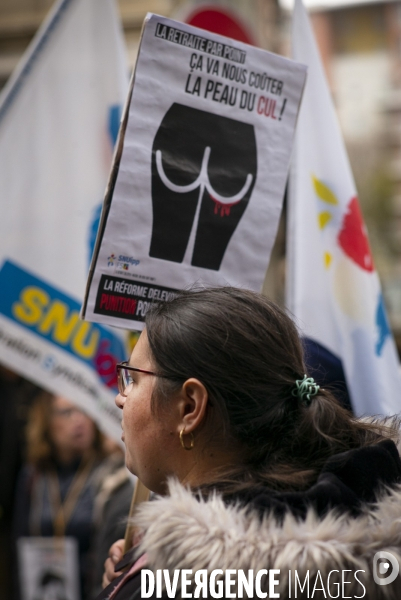 Manifestation Retraites  Perpignan