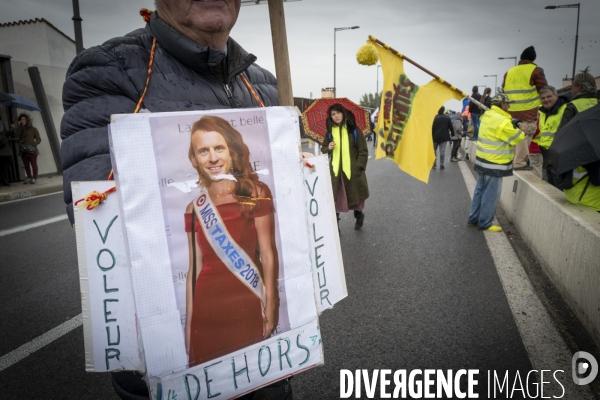 Manifestation Retraites  Perpignan