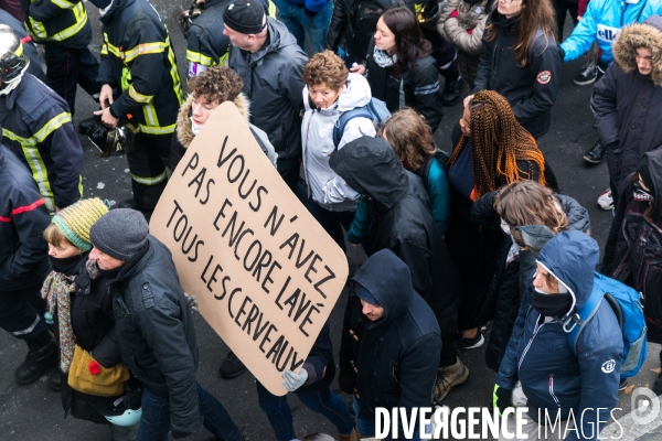 Manifestation contre la réforme des retraites à Nantes