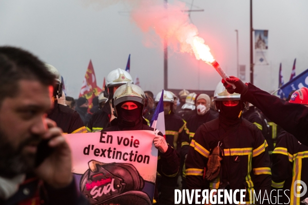 Manifestation contre la réforme des retraites à Nantes