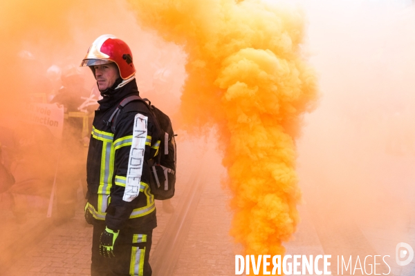 Manifestation contre la réforme des retraites à Nantes