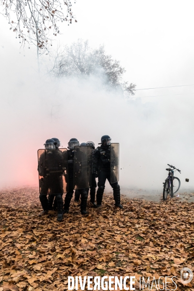 Manifestation contre la réforme des retraites à Nantes