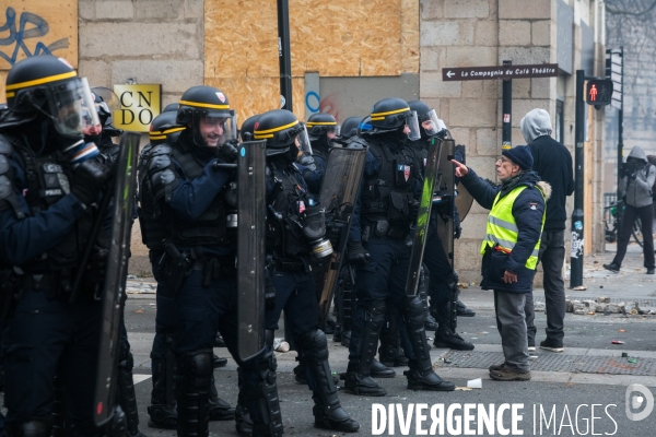 Manifestation contre la réforme des retraites à Nantes